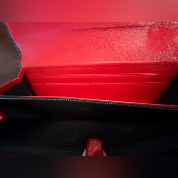 Montblanc Black and red La Vie De Boheme Large  Wallet - Picture 4 of 6
